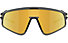 Oakley Latch Panel - Sportbrillen, Grey/Black/Yellow