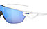 Oakley Sphaera - occhiali sportivi, White/Blue