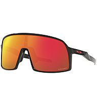 Oakley Sutro S - occhiali sportivi ciclismo, Red/Black