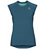 Odlo Ceramicool - T-shirt fitness - donna, Blue/Green