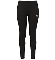 Odlo Essential Warm - pantaloni running - donna, Black