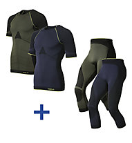 Odlo Evolution Warm Greentec Unterwäsche-SET Shirt+Hose