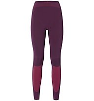 Odlo Evolution Warm - calzamaglia sci - donna, Magenta Purple