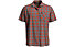 Odlo Mythen Shirt S/S - Herren-Kurzarmhemd, Red/Grey