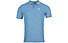 Odlo S/S Cardada - Poloshirt - Herren, Light Blue/White