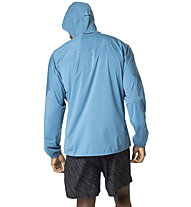 Odlo Zeroweight Waterproof - giacca running - uomo, Light Blue