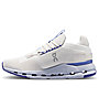 On Cloudnova - Sneakers - Damen, White/Blue