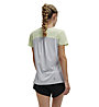 On Performance-T W - Laufshirt - Damen, Light Green/Grey