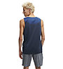 On Tank-T - top running - uomo, Blue