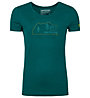 Ortovox 140 Cool Vintage Badge W - T-Shirt - Damen, Dark Green