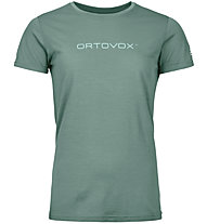 Ortovox Ortovox 150 Cool Brand Ts W - Funktionsshirt - Damen, Green