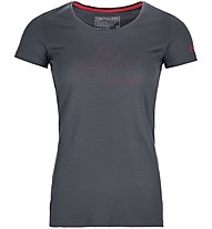 Ortovox 150 Cool Hug - T-Shirt Bergsport - Damen, Black