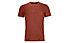 Ortovox 185 Merino Logo Spray TS - T-Shirt - uomo, Orange