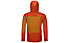 Ortovox 3L Deep Shell Jacket - Hardshell Jacke - Herren, Red/Orange