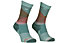 Ortovox All Mountain Mid W - kurze Socken - Damen, Green/Red