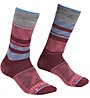Ortovox All Mountain Mid Warm - Kurze Socken - Damen, Red/Blue/Grey