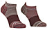 Ortovox Alpine Low W - kurze Socken - Damen, Dark Red/Pink