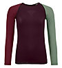 Ortovox Comp Light 120 - maglietta tecnica a maniche lunghe - donna, Red/Green
