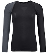 Ortovox Comp Light 120 - maglietta tecnica a maniche lunghe - donna, Black