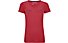 Ortovox Cool Shearing - Wander-T-Shirt - Damen, Red