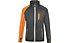 Ortovox Merino Fleece - giacca in pile trekking - uomo, Grey/Orange