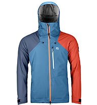 Ortovox Ortler - giacca con cappuccio sci alpinismo - uomo, Blue