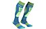 Ortovox Ski Rock'n Wool - calze da sci - uomo, Blue/Green