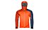 Ortovox Westalpen 3L Light - giacca hardshell - uomo, Orange/Blue
