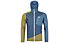 Ortovox Windbreaker M - giacca softshell - uomo, Blue/Dark Yellow