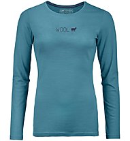 Ortovox World - maglia a maniche lunghe sci alpinismo - donna, Blue