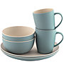 Outwell Bamboo Dinner Set 2 Persons - stoviglie, Light Blue