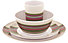 Outwell Blossom Picnic Set 2 Persons - stoviglie, Red