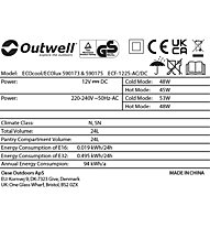 Outwell ECOcool 24 12V/230V - Kühlbox