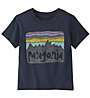 Patagonia Baby Fitz Roy Skies - T-Shirt - Kinder, Blue