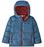 Patagonia Baby Hi-Loft Down Hoody Jr - giacca in piuma - bambino, Light Blue/Red