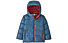 Patagonia Baby Hi-Loft Down Hoody Jr - giacca piumino - bambino, Light Blue/Red
