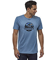 Patagonia Fitz Roy Scope Organic - T-Shirt Klettern - Herren, Blue