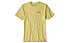 Patagonia M's Line Logo Badge - T-shirt trekking - uomo, Yellow