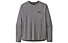 Patagonia M´s Long-Sleeved Capilene® Cool - maglia manica lunga - uomo, Grey/Red/Blue