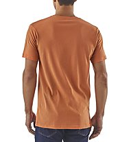 Patagonia Text Logo Organic - T-Shirt Klettern - Herren, Orange