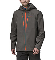 Patagonia Ms R2 TechFace - felpa in pile - uomo, Dark Grey/Red