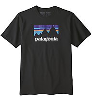 Patagonia Shop Sticker Responsibili - T-Shirt Wandern - Herren, Black