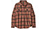 Patagonia Organic Cotton Midweight Fjord Flannel - camicia maniche lunghe - donna, Red