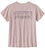 Patagonia P-6 Logo Responsibili-Tee - T-shirt - donna, Light Pink