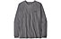 Patagonia P-6 Logo Responsibili - maglia a maniche lunghe - donna, Grey
