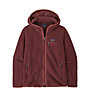 Patagonia Retro Pile - Fleecejacke mit Kapuze - Damen, Dark Red/Orange
