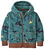 Patagonia Synchilla® Cardigan Jr - giacca in pile - bambino, Brown/Blue