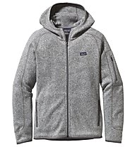 Patagonia Better Sweater - giacca in pile con cappuccio - donna, Grey