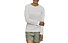 Patagonia W's L/S Cap Cool Daily Graphic - maglia a maniche lunghe - donna, White