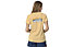 Patagonia W's L/S Cap Cool Daily Graphic - T-Shirt - Damen, Light Orange